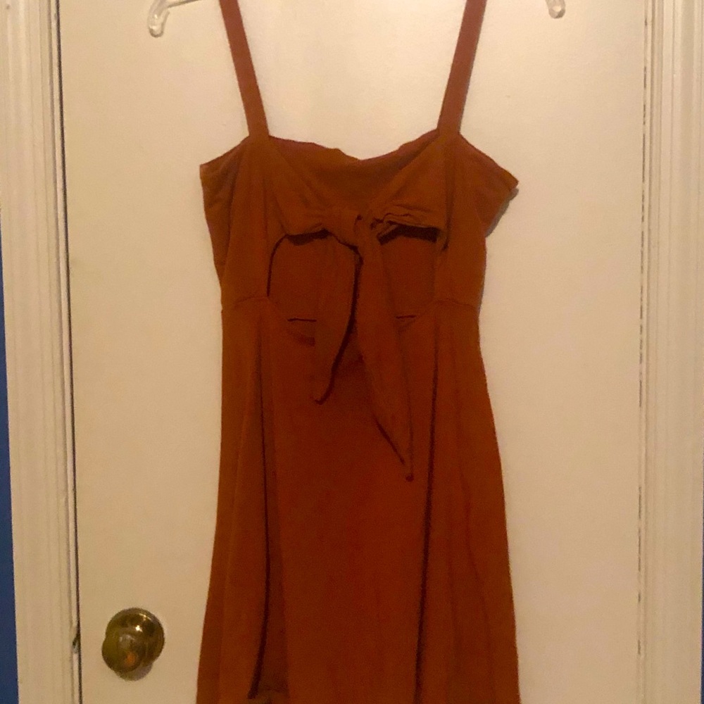 Forever 21 Rust Skater Dress Size Small
